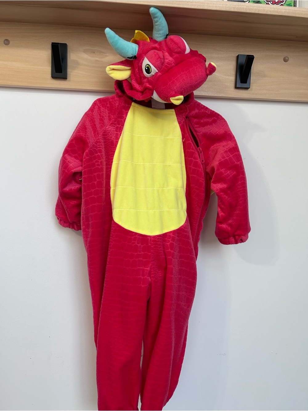 Preowned Kids Red Dragon Costume Target sz: 18m - 2 yrs